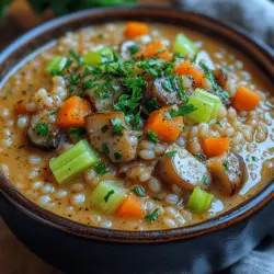 When the weather turns chilly and the days grow shorter, there’s nothing quite like a hearty stew to warm both body and soul. Stews have long been a staple in kitchens around the world, celebrated not only for their comforting qualities but also for their rich flavors and nutritional benefits. Among the myriad of stew recipes, the Creamy Mushroom Barley Stew stands out as a delightful blend of wholesome ingredients that provide both nourishment and satisfaction.