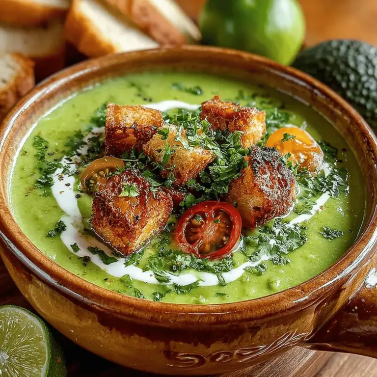 As the temperature rises and the sun shines brighter, the appeal of chilled soups becomes undeniable. These refreshing dishes not only provide a respite from the heat but also showcase vibrant flavors and ingredients that celebrate the season. Among the myriad of chilled soups, the Creamy Chilled Avocado Bliss stands out as a luscious treat that embodies the essence of summer. With its velvety texture and invigorating taste, this recipe is a perfect choice for those seeking a light yet satisfying meal.