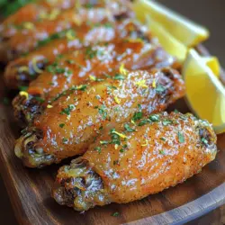 To create the perfect Zesty Crunch Lemon Pepper Wings, understanding each ingredient is crucial. Each component contributes to the overall flavor and texture of the dish, ensuring that every bite is packed with deliciousness.