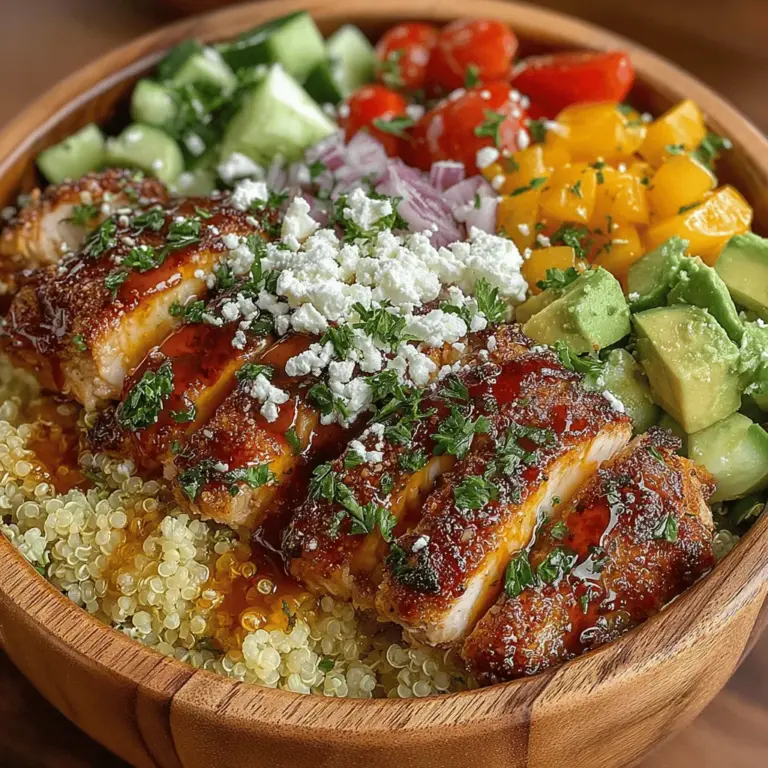 To truly appreciate the Refreshing Chilled Chicken & Quinoa Bowls, it's essential to understand the nutritional benefits of each key ingredient. This awareness not only enhances the cooking experience but also emphasizes the value of the meal itself.