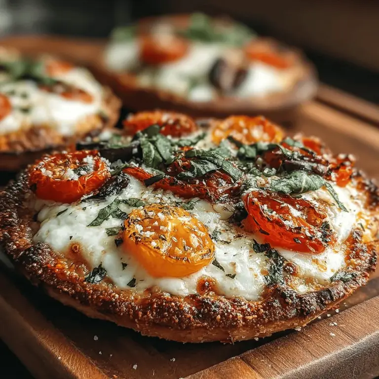 In a world where quick meals often take precedence, finding a delicious and satisfying recipe can make all the difference, especially during busy weeknights or casual gatherings with friends. Enter Cheesy Roasted Pepper Pita Pizzas, a delightful fusion of convenience and flavor that caters to both your time constraints and your culinary cravings. These mini pizzas not only combine the wholesome goodness of whole wheat pitas with the vibrant flavors of roasted red peppers but also deliver a cheesy experience that will satisfy even the most discerning palates.