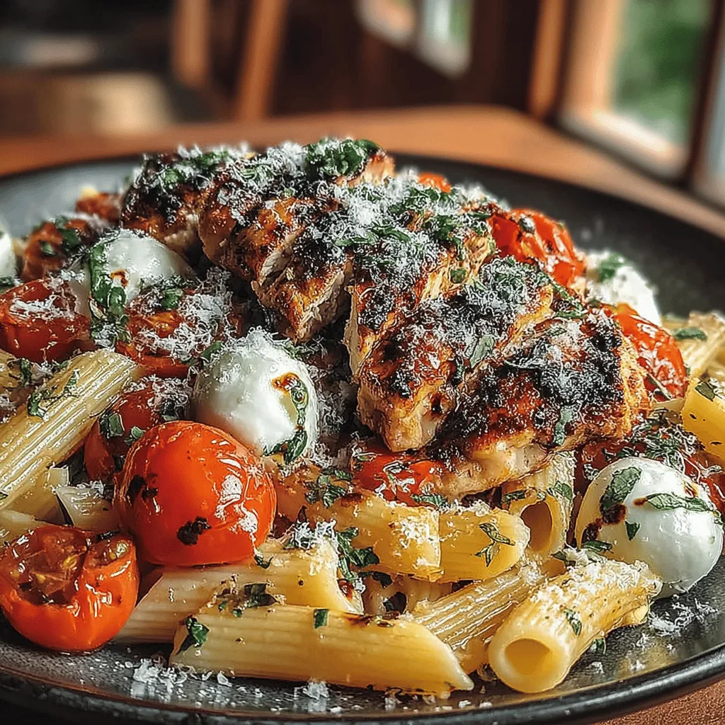 As the warm embrace of summer envelops us, our cravings shift towards light, fresh, and vibrant meals that celebrate the season's bounty. One dish that perfectly captures the essence of summer is Grilled Chicken Bruschetta Pasta. This delightful combination of succulent grilled chicken, fresh tomatoes, aromatic basil, and perfectly cooked pasta offers a satisfying meal that's as pleasing to the palate as it is nourishing to the body.