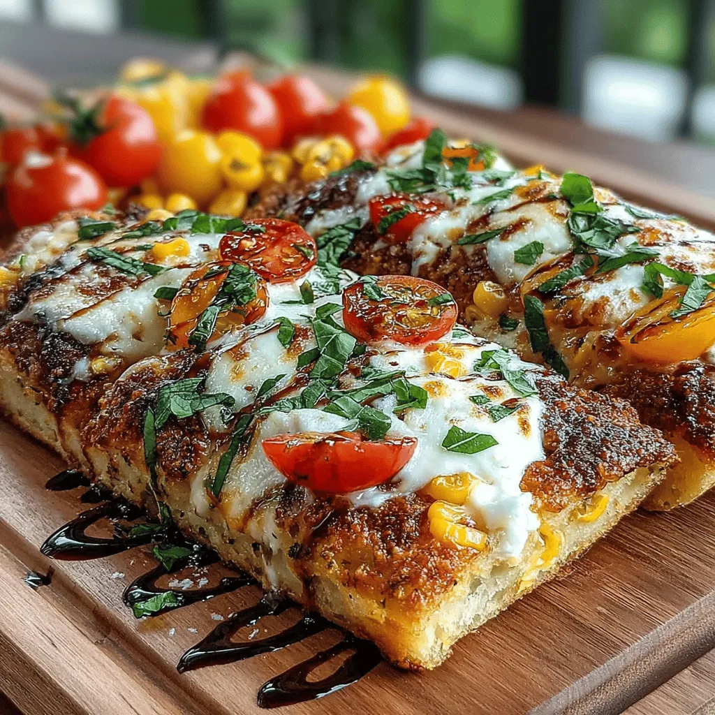 When it comes to culinary delights, few dishes can match the vibrant flavors and fresh ingredients found in a Corn & Tomato Pesto Flatbread. This delightful recipe brings together the sweetness of corn, the juiciness of ripe tomatoes, and the aromatic essence of basil, all layered on a beautifully baked flatbread. Whether you're hosting a summer gathering, preparing a casual family dinner, or simply craving a deliciously unique dish, this flatbread is sure to impress with its colorful presentation and mouthwatering taste.