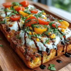 When it comes to culinary delights, few dishes can match the vibrant flavors and fresh ingredients found in a Corn & Tomato Pesto Flatbread. This delightful recipe brings together the sweetness of corn, the juiciness of ripe tomatoes, and the aromatic essence of basil, all layered on a beautifully baked flatbread. Whether you're hosting a summer gathering, preparing a casual family dinner, or simply craving a deliciously unique dish, this flatbread is sure to impress with its colorful presentation and mouthwatering taste.