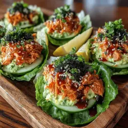 In the world of culinary delights, few combinations are as satisfying as the creamy richness of avocado paired with the savory goodness of tuna. Our Spicy Tuna Avocado Salad Cups take this classic duo to the next level by infusing heat and flavor, making it a perfect dish for any occasion. Whether you're hosting a gathering or simply looking for a nutritious and delicious meal, this recipe is a fantastic choice. With its vibrant colors and bold flavors, Spicy Tuna Avocado Salad Cups are not only visually appealing but also packed with nutrients that can enhance your well-being.