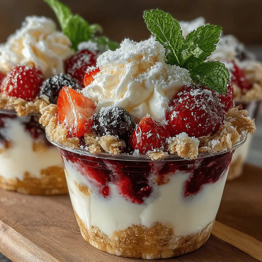 In the world of frozen treats, few things can rival the refreshing delight of Berry Bliss Frozen Yogurt Cups. This recipe offers a harmonious blend of creamy Greek yogurt and vibrant mixed berries, resulting in a healthy yet satisfying snack that’s perfect for warm weather and a guilt-free dessert option. The balance of flavors and textures in these yogurt cups makes them a popular choice among health-conscious individuals and dessert lovers alike. With just a few simple ingredients and minimal preparation time, you can whip up these delicious yogurt cups that are not only nutritious but also indulgent.