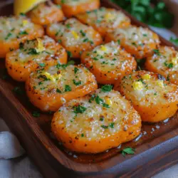In the ever-evolving world of healthy snacking, few dishes can compete with the irresistible allure of Garlic Parmesan Crispy Carrots. This simple yet flavorful recipe elevates the humble carrot into a crunchy, savory delight that appeals to both children and adults alike. By combining the natural sweetness of carrots with the bold flavors of garlic and Parmesan cheese, this dish creates a satisfying snack or side dish that is as nutritious as it is delicious. Perfect for those who seek a guilt-free alternative to traditional chips or fried snacks, Garlic Parmesan Crispy Carrots offer a burst of flavor and texture that is hard to resist.