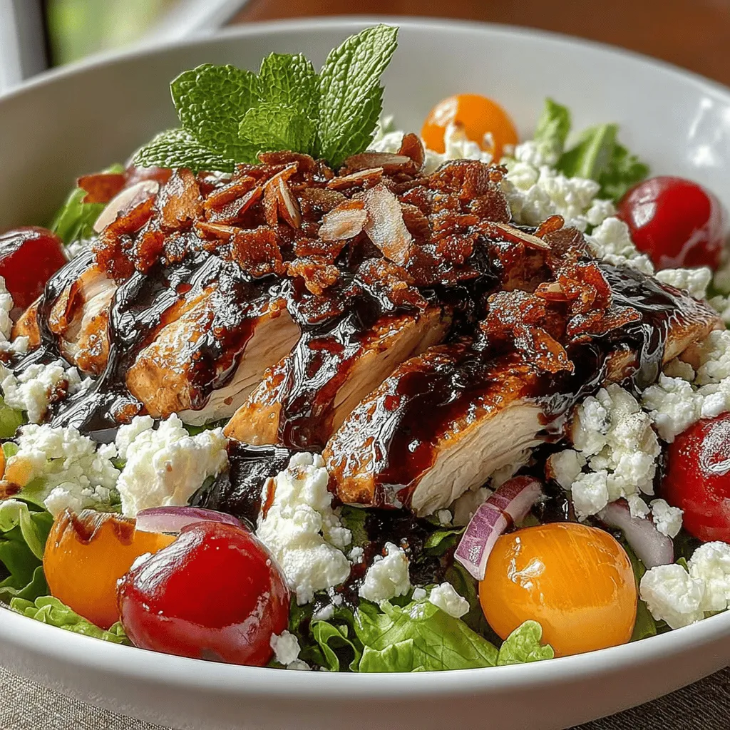 The Cherry & Chicken Salad Bowl is a vibrant dish that brings together an array of nutritious ingredients, making it both visually appealing and packed with flavor. The combination of juicy, fresh cherries and tender shredded chicken creates a delightful contrast that is perfect for warm weather dining. This salad is not only refreshing but also a well-balanced meal, suitable for a light lunch or a satisfying dinner. With its array of colors and textures, it appeals to both the eyes and the palate, encouraging a healthy lifestyle while ensuring that meals remain exciting and delicious.