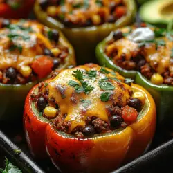 Stuffed peppers have long been a beloved dish in kitchens around the world, celebrated for their versatility and ability to serve as a canvas for various flavors and fillings. The concept of filling a vegetable with savory ingredients not only makes for an eye-catching presentation but also allows for a delightful combination of textures and tastes. Among the many variations, crispy taco stuffed bell peppers stand out as a particularly enticing option for weeknight dinners or meal prep. This dish encapsulates the vibrant essence of Mexican cuisine while offering a healthy twist through the use of fresh vegetables.