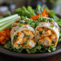 In the realm of quick and satisfying meals, few dishes can rival the delightful combination of buffalo chicken wrapped in a soft tortilla. Buffalo Bliss Wraps not only capture the essence of the iconic buffalo chicken but elevate it into a convenient, portable meal perfect for busy lifestyles. Whether you are preparing a quick lunch at home, packing a meal for work, or looking for a crowd-pleasing dish for a weekend gathering, these wraps deliver on flavor without demanding too much time in the kitchen.