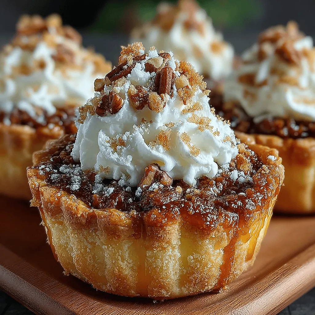 Mini pumpkin pies are a delightful twist on a classic favorite, perfect for any fall gathering or holiday celebration. These bite-sized confections encapsulate the rich flavors of the season, making them a beloved treat among dessert lovers. Their spiced, velvety filling and flaky, buttery crust come together to create a dessert that is both comforting and festive. As the autumn leaves begin to fall and the air turns crisp, mini pumpkin pies serve as a delicious reminder of the warmth and joy of the season.