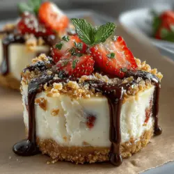 If you're in search of a delightful and healthy treat that perfectly embodies the essence of warm weather, look no further than Strawberry Dream Crunch Rounds. This innovative snack combines the luscious creaminess of Greek yogurt with the sweetness of fresh strawberries and the satisfying crunch of pretzels, creating a harmonious balance of flavors that is both refreshing and indulgent. Not only are these rounds easy to prepare, but they also offer a nutritious option for families and individuals who want to satisfy their sweet tooth without the guilt.