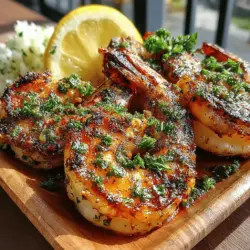 As the sun shines brightly and the days grow longer, the allure of outdoor cooking becomes irresistible, making it the perfect time to indulge in Garlic Bliss Grilled Shrimp Skewers. This dish not only embodies the essence of summer but also serves as an ideal appetizer or main course for gatherings with friends and family. The combination of succulent shrimp, aromatic garlic, and a medley of spices results in a flavor explosion that seafood lovers will adore.