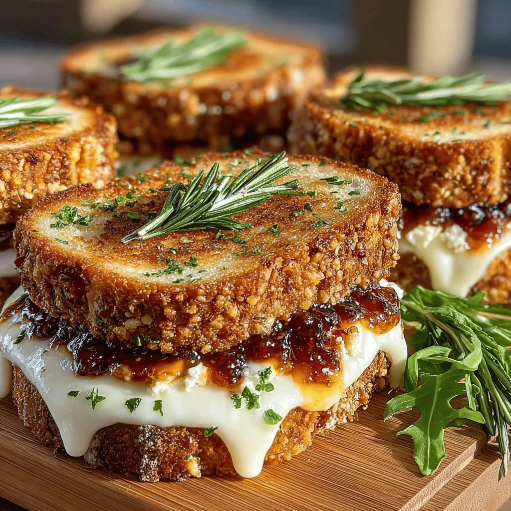 To truly appreciate the magic behind the Grilled Fig Jam Sandwich Melt, it’s essential to understand the roles of each ingredient. This thoughtful combination not only creates a memorable taste experience but also ensures that every layer complements the others seamlessly.