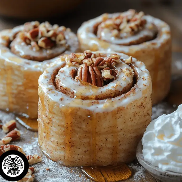 There's something undeniably comforting about a warm cinnamon roll, but when you add a twist of creativity and health consciousness, you get the Frosty Cinnamon Roll Pecan Swirls. This delightful recipe marries the classic flavors of cinnamon and pecans with a unique frosty element, making it an enticing treat for any time of day. Perfect for breakfast or a sweet afternoon snack, these swirls not only satisfy your cravings but also bring a refreshing twist to the traditional cinnamon roll.