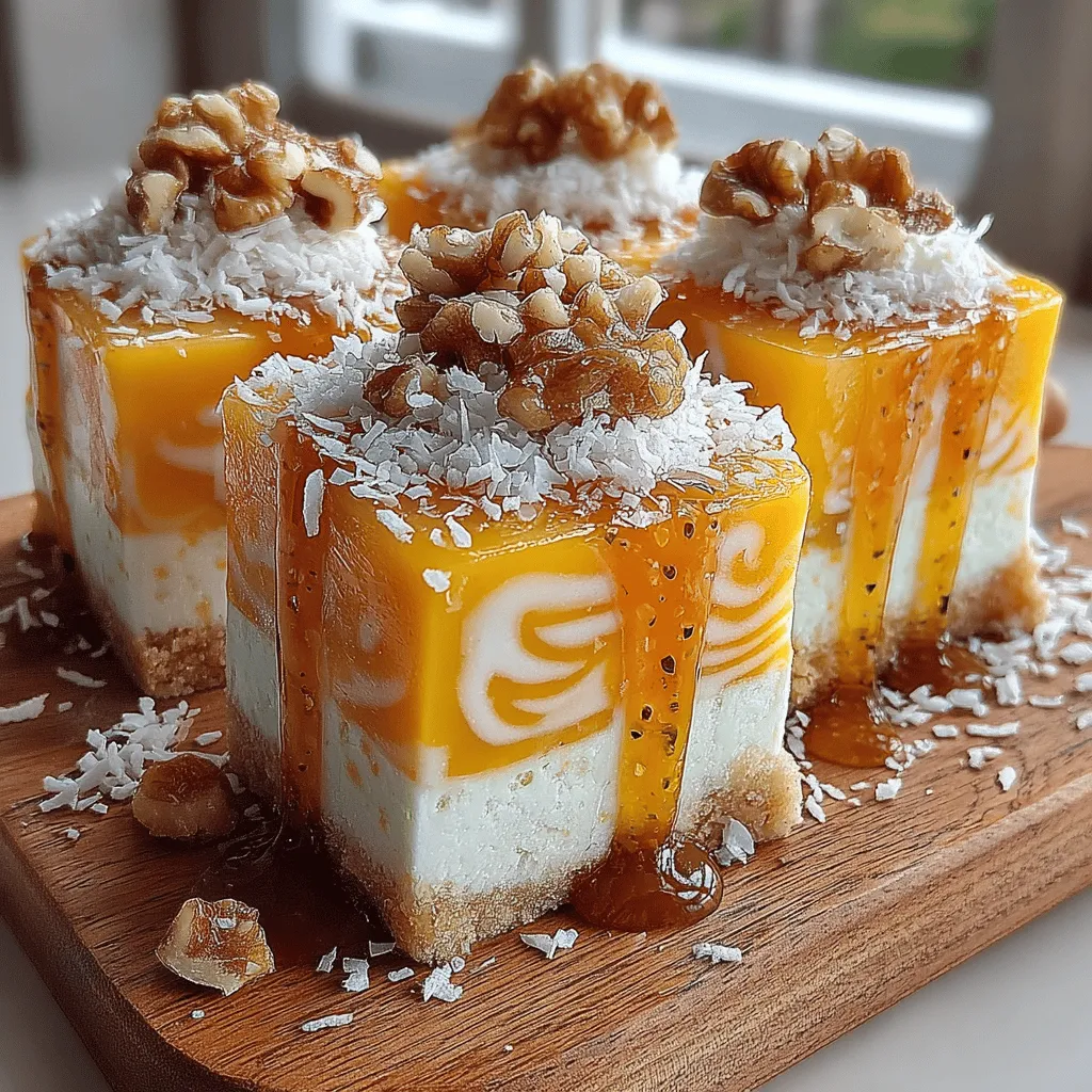 As the sun shines brighter and the temperatures rise, nothing beats the heat quite like a refreshing treat. Enter the Refreshing Frozen Mango Lime Yogurt Slices—a simple yet delightful dessert that captures the essence of summer in every bite. This recipe combines the natural sweetness of ripe mangoes with the creamy tang of yogurt and a zesty kick from lime, creating a frozen snack that is as nutritious as it is indulgent. Whether you're lounging by the pool or hosting a backyard barbecue, these yogurt slices are the perfect way to cool down and satisfy your sweet tooth.