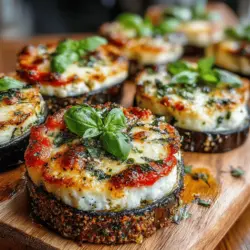 In recent years, the quest for healthier pizza alternatives has gained significant traction among health-conscious food enthusiasts. Traditional pizza, often laden with carbs and calories, is being reimagined in various forms to cater to those seeking nutritious options without sacrificing flavor. One standout creation in this culinary trend is the Mini Eggplant Pizza Stacks. These delightful stacks not only satisfy pizza cravings but also offer a wealth of health benefits, making them an ideal choice for anyone looking to indulge guilt-free.