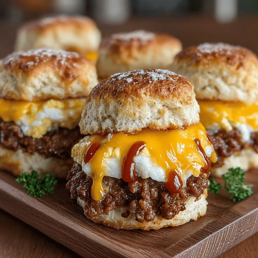 In today's fast-paced world, finding a breakfast option that is both quick to prepare and delicious can be a challenge. Enter the Mini Sausage & Egg Biscuit Sliders—an irresistible combination of fluffy biscuits, savory sausage, and fluffy scrambled eggs, topped with melted cheddar cheese. Perfect for busy mornings or brunch gatherings, these sliders are not only easy to make but also offer a delightful twist on traditional breakfast fare. In this article, we will delve into the recipe, explore variations, and even discuss the nutritional benefits of the ingredients used.
