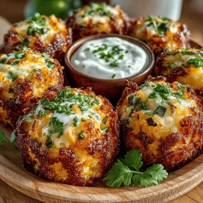 Hatch Chili Corn Poppers are an irresistible fusion of sweet corn and spicy Hatch green chilies, offering a delightful appetizer that promises to elevate any gathering. These crispy, golden morsels not only deliver a burst of flavor with every bite but also strike the perfect balance between sweetness and heat. Whether you're hosting a lively party, gearing up for game day, or simply seeking a tasty snack for your family, Hatch Chili Corn Poppers are sure to impress.