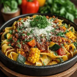 As autumn settles in, with its vibrant foliage and brisk air, the craving for hearty, warming meals intensifies. One dish that encapsulates the spirit of fall is Autumn Harvest Chili Pasta. This recipe marries the comforting elements of chili with the satisfying chew of pasta, delivering a dish that is as nutritious as it is delicious. Perfect for family gatherings or intimate dinners with friends, this pasta dish highlights seasonal ingredients that celebrate the harvest, making it both a flavorful and nourishing option.