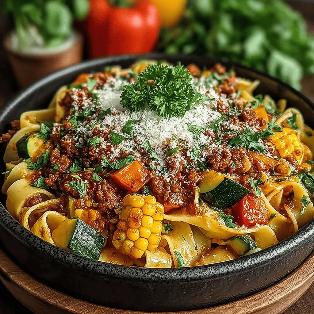 As autumn settles in, with its vibrant foliage and brisk air, the craving for hearty, warming meals intensifies. One dish that encapsulates the spirit of fall is Autumn Harvest Chili Pasta. This recipe marries the comforting elements of chili with the satisfying chew of pasta, delivering a dish that is as nutritious as it is delicious. Perfect for family gatherings or intimate dinners with friends, this pasta dish highlights seasonal ingredients that celebrate the harvest, making it both a flavorful and nourishing option.