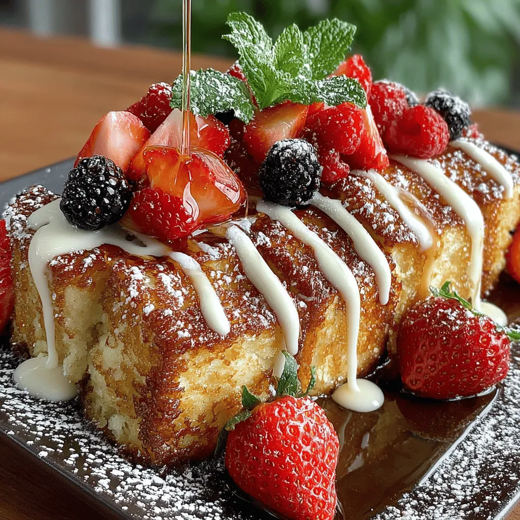 French toast has long been a beloved breakfast staple, cherished for its comforting, custardy texture and versatility. Traditionally made with sliced bread soaked in a mixture of eggs and milk, this classic dish has inspired numerous adaptations over the years, each bringing unique flavors and ingredients to the table. One of the most delightful variations is Zucchini Bread French Toast. This innovative twist not only elevates the traditional recipe but also introduces a healthy component that makes breakfast both delicious and nutritious.