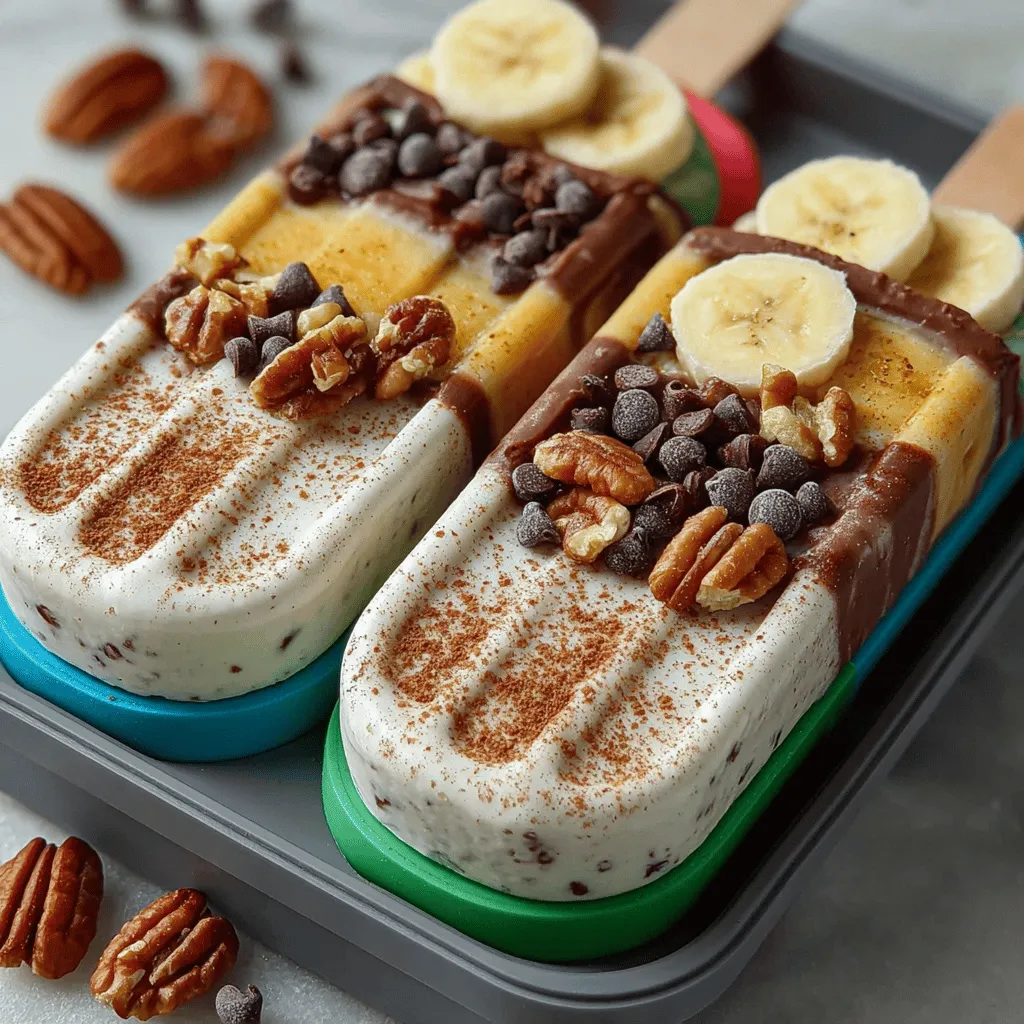 As the sun blazes overhead or when you're simply in need of a delightful snack, nothing beats the allure of a homemade popsicle. The joy of biting into a frozen treat is unparalleled, especially when that treat is as wholesome and delicious as Creamy Frozen Yogurt Banana Pecan Pops. This recipe is not only a fantastic way to satisfy your sweet tooth but also integrates healthy ingredients that make it suitable for all ages. With ripe bananas, creamy Greek yogurt, and crunchy pecans, these popsicles are a guilt-free indulgence that anyone can enjoy any time of the year.