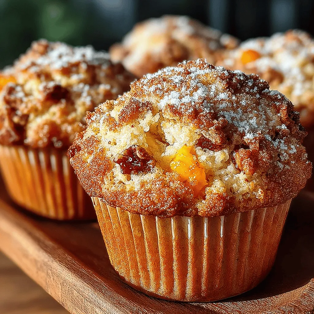 Baking muffins is more than just a culinary task; it's a delightful experience that fills your kitchen with warmth and inviting aromas. The act of mixing ingredients, watching the batter transform in the oven, and ultimately enjoying the freshly baked treats is a simple pleasure that many cherish. This recipe for Sweet Summer Peach Muffins takes that experience to a new level. By incorporating fresh, juicy peaches, these muffins celebrate the essence of summer and provide a delicious twist on a classic breakfast option or snack.