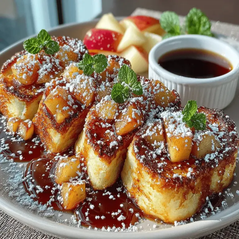 Breakfast has long been hailed as the most important meal of the day, offering not only nourishment but also a comforting start to our mornings. It is a time when families gather, share stories, and enjoy the simple pleasure of good food. As we explore the culinary landscape, breakfast has evolved, allowing for creativity and innovation. One such delightful twist on a breakfast classic is the Apple Cinnamon French Toast Dippers. This recipe transforms traditional French toast into a fun and deliciously dippable format, making it perfect for family gatherings, brunch parties, or even cozy weekday mornings.