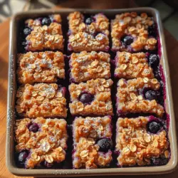 When it comes to delicious snacking, few treats can match the charm of frozen blueberry oatmeal crumble slices. These delightful bars combine the wholesome goodness of oats with the sweet-tart flavor of blueberries, making them a perfect option for anyone seeking a healthier alternative to traditional desserts. Whether you’re enjoying them as a midday snack, a nutritious breakfast, or a guilt-free dessert, these slices are sure to impress.