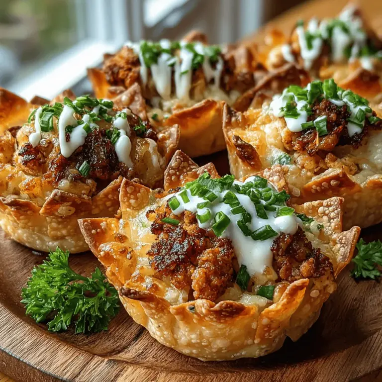 When it comes to hosting gatherings, whether they be casual family get-togethers, festive parties, or exciting game day events, appetizers and finger foods reign supreme. These bite-sized delights not only tantalize taste buds but also encourage mingling and socializing as guests enjoy them. Among the many options available, Mini Chicken Ranch Wonton Bites stand out as a delicious and easy-to-make snack that is sure to impress your guests.