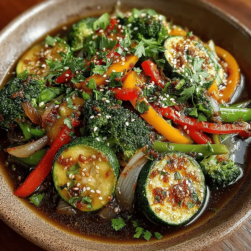 Stir frying is a beloved cooking method that originated in Asia, celebrated for its ability to bring together various ingredients in a quick and efficient manner. This technique allows for the vibrant flavors and textures of fresh vegetables, proteins, and sauces to shine through, making it a favorite among home cooks and professional chefs alike. One dish that embodies the essence of stir frying is the Zesty Zucchini Delight Stir Fry. This colorful and nutritious recipe showcases the versatility of zucchini while incorporating a medley of other fresh ingredients, resulting in a dish that is not only visually appealing but also brimming with health benefits.