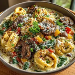 Crockpot Creamy Veggie Tortellini is more than just a dish; it’s a celebration of flavors, textures, and the ease of home cooking. This recipe combines tender cheese tortellini with a medley of vibrant vegetables, all enveloped in a rich and creamy sauce that is sure to satisfy even the pickiest eaters. Whether you’re looking for a quick weeknight dinner or a hearty meal to impress guests, this dish has you covered.
