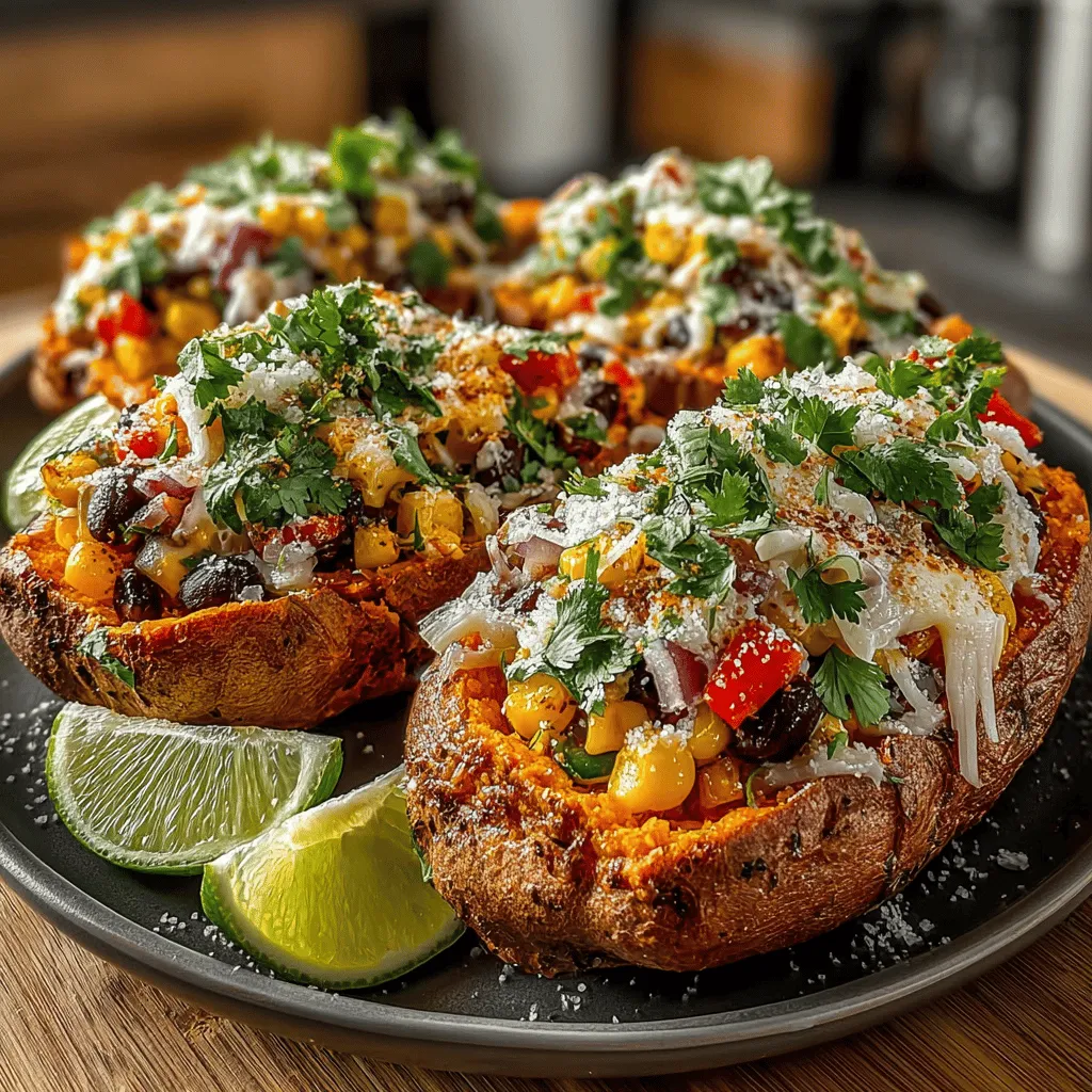 In the realm of healthy and delicious meals, Mini Tex-Mex Sweet Potato Boats stand out as a vibrant and satisfying dish that combines nutrition with bold flavors. This recipe is a fantastic choice for anyone looking to enjoy a hearty meal without compromising on health. Packed with protein-rich black beans, sweet corn, and savory spices, these sweet potato boats are perfect for lunch, dinner, or even as a fun appetizer at a gathering. Whether you are a seasoned cook or a kitchen novice, this dish is simple to prepare and sure to please anyone at the table.