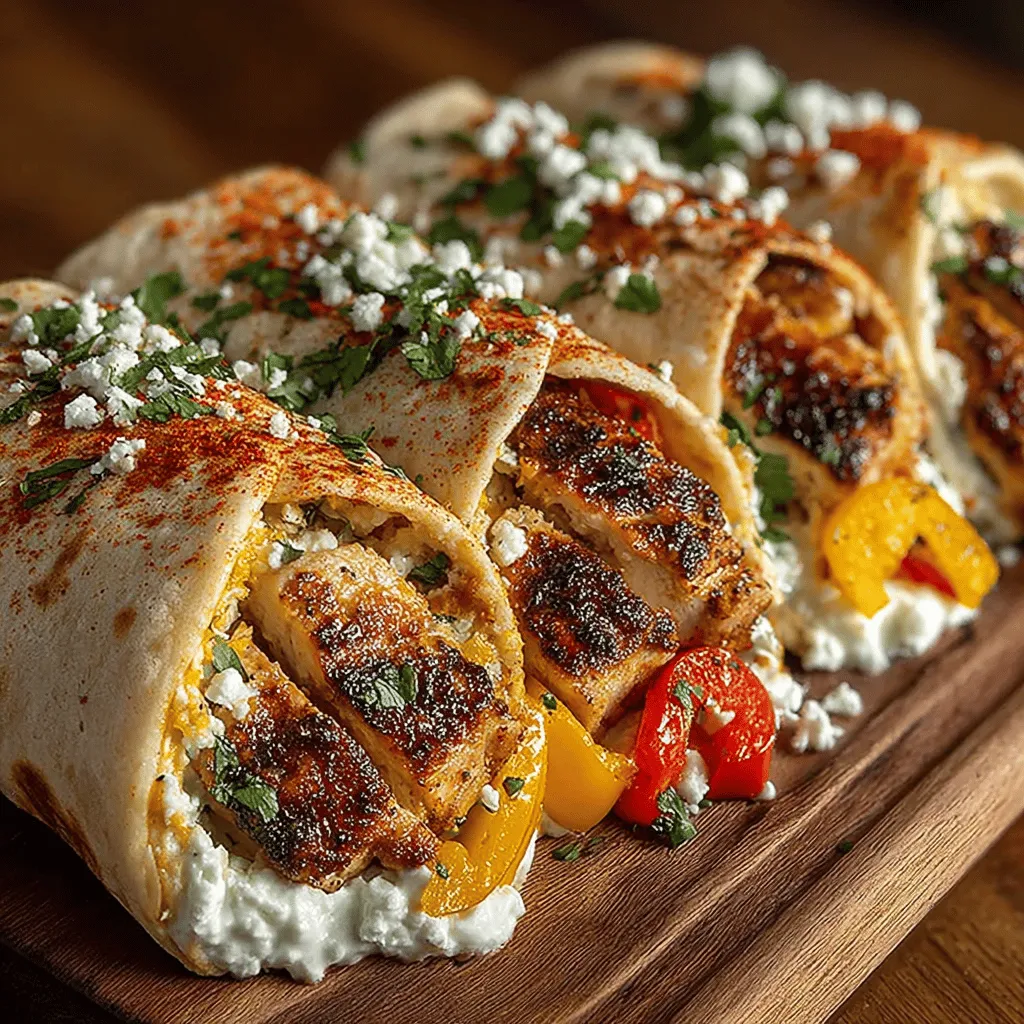 Wraps have become a staple for many because of their versatility and ease of preparation. Whether you're in need of a quick lunch at your desk, a satisfying dinner after a long day, or a fun option for a picnic, wraps can be customized to suit any occasion. The beauty of Mini Roasted Pepper Chicken Wraps lies in their ability to deliver a wholesome meal that is both filling and packed with flavor.
