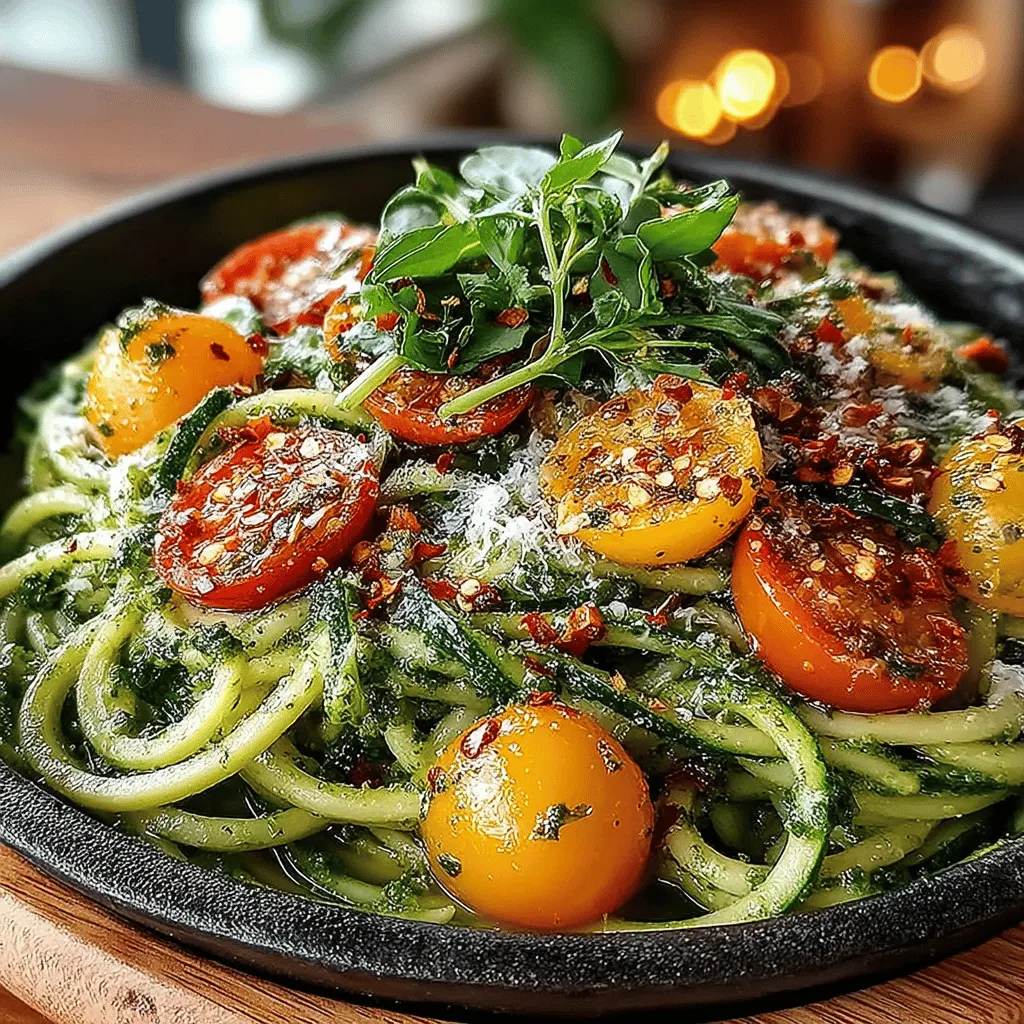 In the world of culinary delights, few dishes can rival the simplicity and freshness of Zucchini Basil Pesto Pasta. This vibrant dish combines the subtle sweetness of zucchini with a rich, aromatic basil pesto, creating a meal that is not only delicious but also packed with nutrients. As more people seek ways to incorporate healthier ingredients into their diets, this recipe emerges as a perfect option that balances taste, health, and versatility. Whether you’re a vegetarian, vegan, or simply looking to reduce gluten intake, Zucchini Basil Pesto Pasta fits seamlessly into a variety of dietary preferences.