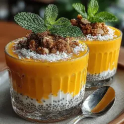 When preparing your Tropical Bliss Frozen Mango Chia Greek Cups, the choice of sweetener can significantly affect the flavor profile of the finished dessert. Both honey and maple syrup are excellent options, each bringing its unique taste to the table. Honey tends to offer a floral sweetness that can enhance the tropical essence of the mango, while maple syrup introduces earthy undertones that complement the creaminess of Greek yogurt and the nuttiness of chia seeds.