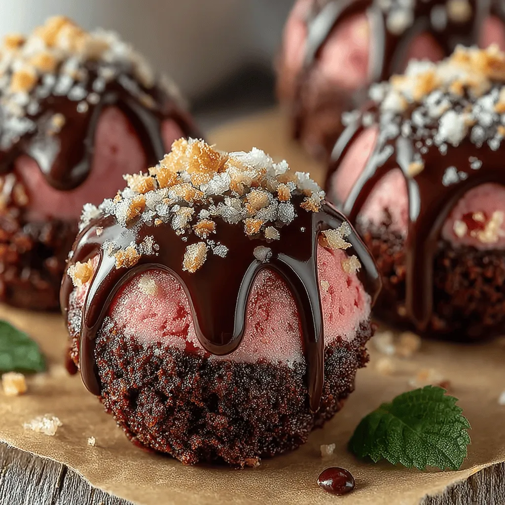 The secret to achieving the perfect texture in your Chocolate Strawberry Bliss Truffles lies in the freezing process. Once you have blended your luscious strawberry chocolate mixture, it’s crucial to chill the truffles in the refrigerator for about 30 minutes. This step not only allows the flavors to meld together beautifully but also ensures that the truffles firm up enough to be easily rolled into balls. If you find the mixture is still too soft after chilling, don’t hesitate to pop it in the freezer for an additional 10-15 minutes. The ideal consistency should be malleable enough to shape without sticking excessively to your hands.