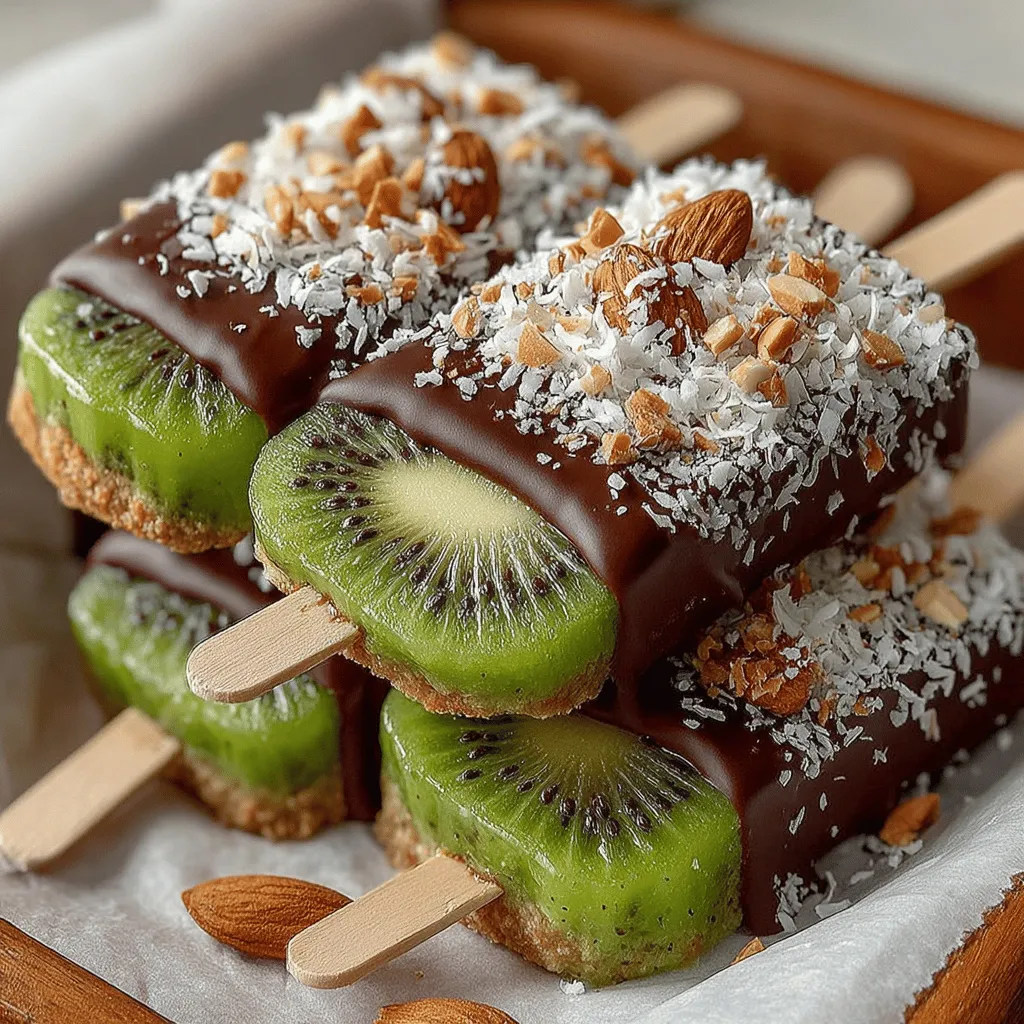 To create the perfect Kiwi Chocolate Bliss Pops, it is essential to understand the roles of each ingredient involved in the recipe. The primary components—kiwis, chocolate, and coconut oil—each contribute to the overall flavor, texture, and health benefits of this dessert.