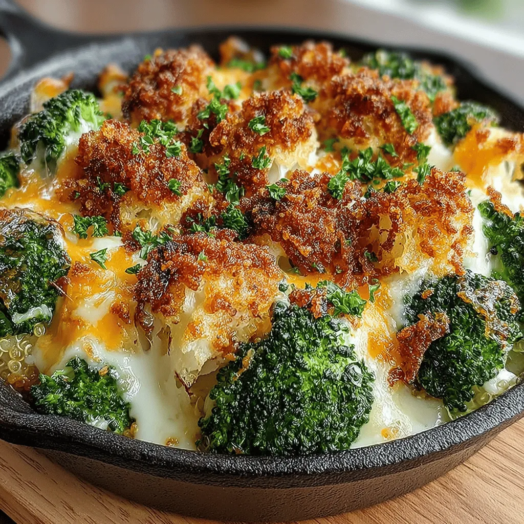 Preheating your oven is a crucial step in baking that is often overlooked. For the Cheesy Broccoli Delight Quinoa Casserole, set your oven to 350°F (175°C). This temperature allows the casserole to cook evenly, ensuring the quinoa is fluffy, the broccoli is tender, and the cheese melts perfectly. A properly preheated oven will help create that golden, bubbly top that every casserole lover seeks.