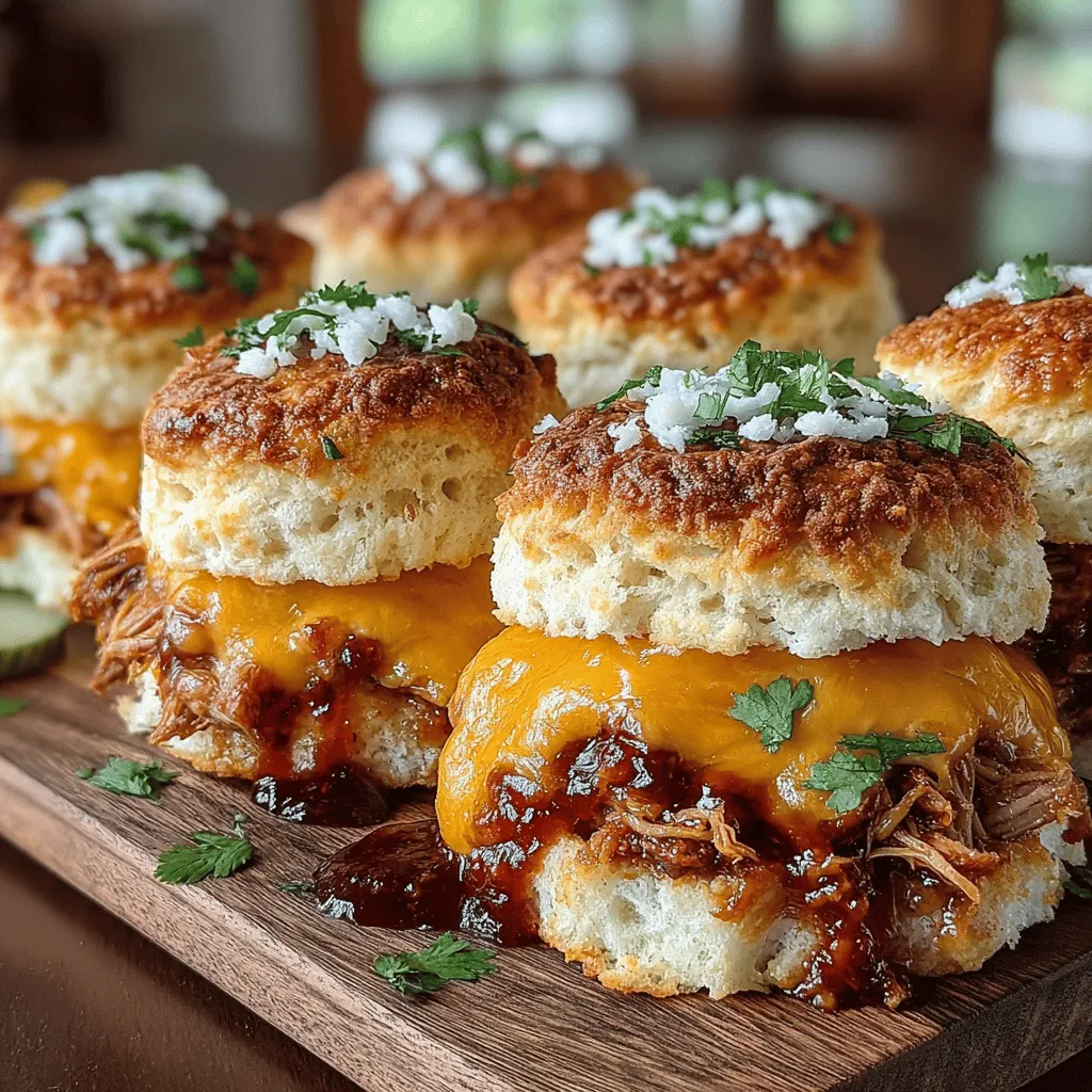 The foundation of any great slider lies in the biscuit itself. A well-prepared biscuit not only provides a delicious base but also holds the savory fillings together. To achieve the perfect biscuit for your Mini BBQ Chicken Biscuit Sliders, ensure that your dough is mixed just until combined. Over-mixing can lead to tough biscuits.
