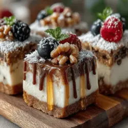 In recent years, the demand for healthier snacks and desserts has surged as more individuals seek options that align with their wellness goals without sacrificing flavor. The rise of nutritious alternatives has led to an exploration of creative recipes that cater to both taste and health. One such delightful creation is the Choco-Oat Bliss Frozen Yogurt Squares. These squares are not only a treat for your taste buds but also pack a nutritional punch, making them an ideal snack choice for anyone looking to indulge guilt-free.