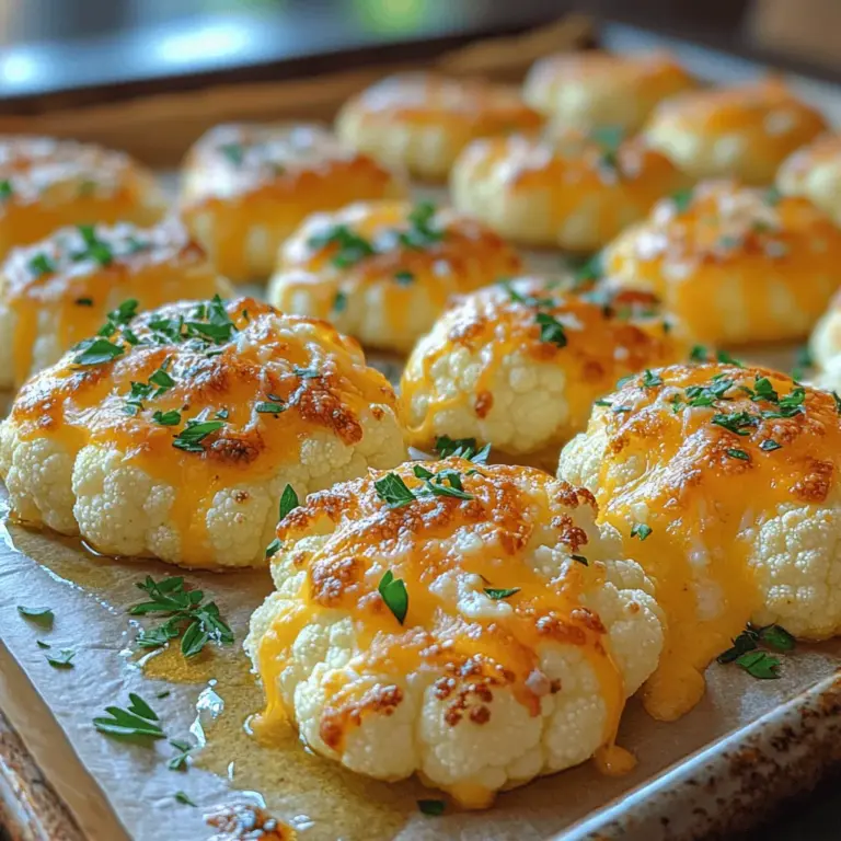 In the realm of healthy snacking, Cheesy Cauliflower Delights stand out as a delicious and nutritious alternative to traditional potato tots. These bite-sized treats are not only packed with flavor but also offer a wholesome twist to your snacking habits. With the growing trend towards healthier eating, many individuals are seeking alternatives that satisfy their cravings without sacrificing nutritional value. Cheesy Cauliflower Delights fit perfectly into this category, making them a favorite among both health-conscious snackers and cheese lovers alike.