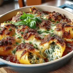 When it comes to Italian cuisine, few dishes can evoke the same sense of warmth and comfort as cheesy spinach stuffed pasta shells. This delightful meal perfectly combines the rich flavors of creamy cheeses with the nutritious goodness of fresh spinach, creating a dish that not only satisfies hunger but also nourishes the body. Whether you're preparing a quick weeknight dinner for the family or crafting an impressive entrée for a special occasion, cheesy spinach stuffed pasta shells are a versatile choice that caters to all palates.