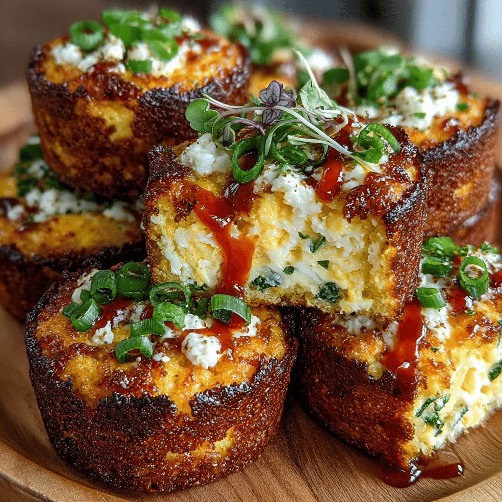 Mini Cornbread Egg Sliders are a delightful twist on traditional breakfast fare, combining the comforting flavors of cornbread with the heartiness of egg filling. These bite-sized treats are perfect for any time of day, whether you're looking to kickstart your morning or enjoy a satisfying snack. Their versatility makes them an appealing option for families, brunch gatherings, or meal prep. With an easy-to-follow recipe that utilizes fresh ingredients, you'll find that these sliders not only taste amazing but are also simple to prepare.