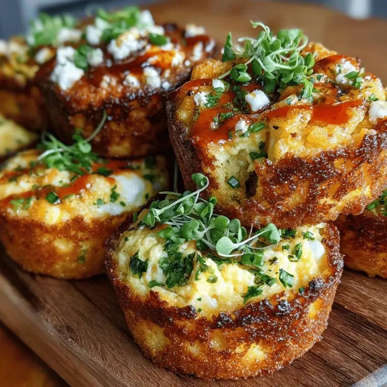Mini Cornbread Egg Sliders are a delightful twist on traditional breakfast fare, combining the comforting flavors of cornbread with the heartiness of egg filling. These bite-sized treats are perfect for any time of day, whether you're looking to kickstart your morning or enjoy a satisfying snack. Their versatility makes them an appealing option for families, brunch gatherings, or meal prep. With an easy-to-follow recipe that utilizes fresh ingredients, you'll find that these sliders not only taste amazing but are also simple to prepare.
