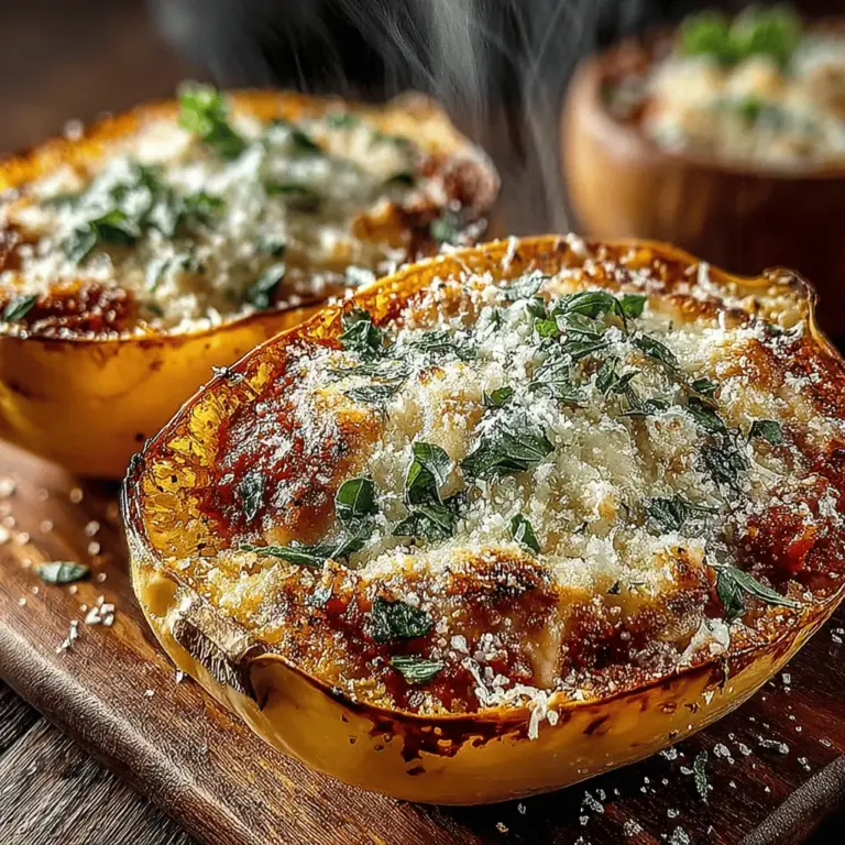 In the world of healthy eating, spaghetti squash has emerged as a popular alternative to traditional pasta. This versatile vegetable, with its unique ability to transform into noodle-like strands when cooked, offers a delightful way to enjoy your favorite dishes without the added calories and carbohydrates. Among the myriad of recipes that showcase its potential, Mini Spaghetti Squash Parm Bowls stand out as a delicious and comforting option. These bowls combine the heartiness of spaghetti squash with the rich flavors of marinara sauce and gooey cheese, making them a perfect meal for any occasion.