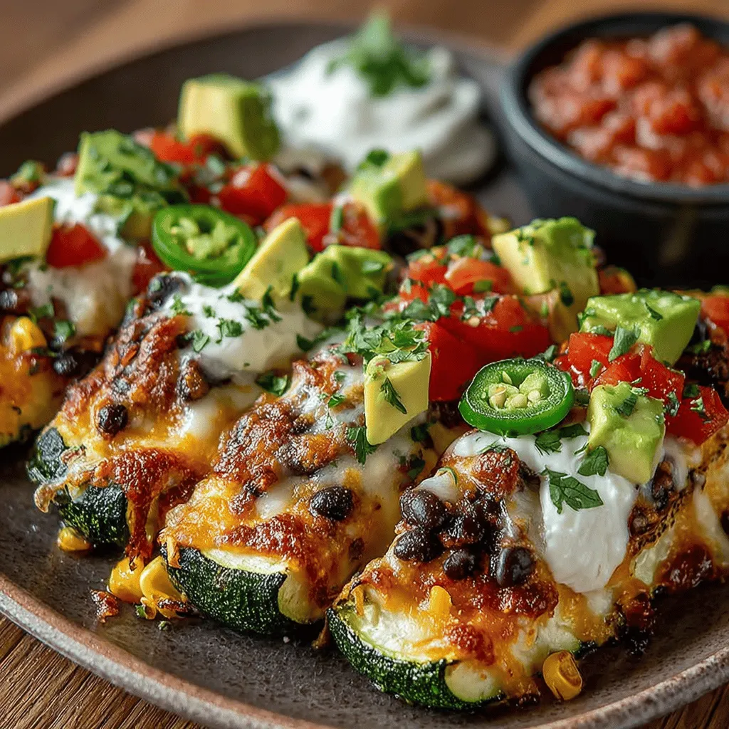 Zucchini Nachos Supreme Recipe
