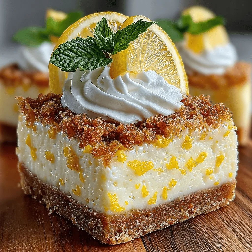 As the temperatures rise and the sun shines brighter, there's nothing quite like a refreshing dessert to keep you cool and satisfied. Enter the Zesty Frozen Yogurt Lemon Pie Cookie Squares — a vibrant, tangy treat that combines the sweet, buttery notes of a cookie base with the tart, creamy goodness of a lemon yogurt filling. This delightful dessert is perfect for summer gatherings, family picnics, or simply treating yourself on a warm afternoon.