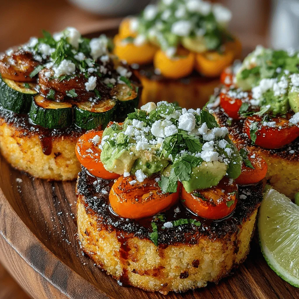 In the world of vibrant and flavorful vegetarian dishes, Mini Roasted Veggie Tostada Stacks stand out as a delightful option that combines crispy textures with fresh, roasted flavors. These tostada stacks are not only a feast for the eyes, thanks to their colorful presentation, but they also cater to those seeking a healthy meal. With a combination of wholesome ingredients, this recipe appeals to anyone who appreciates a nutritious plate that doesn't compromise on taste.